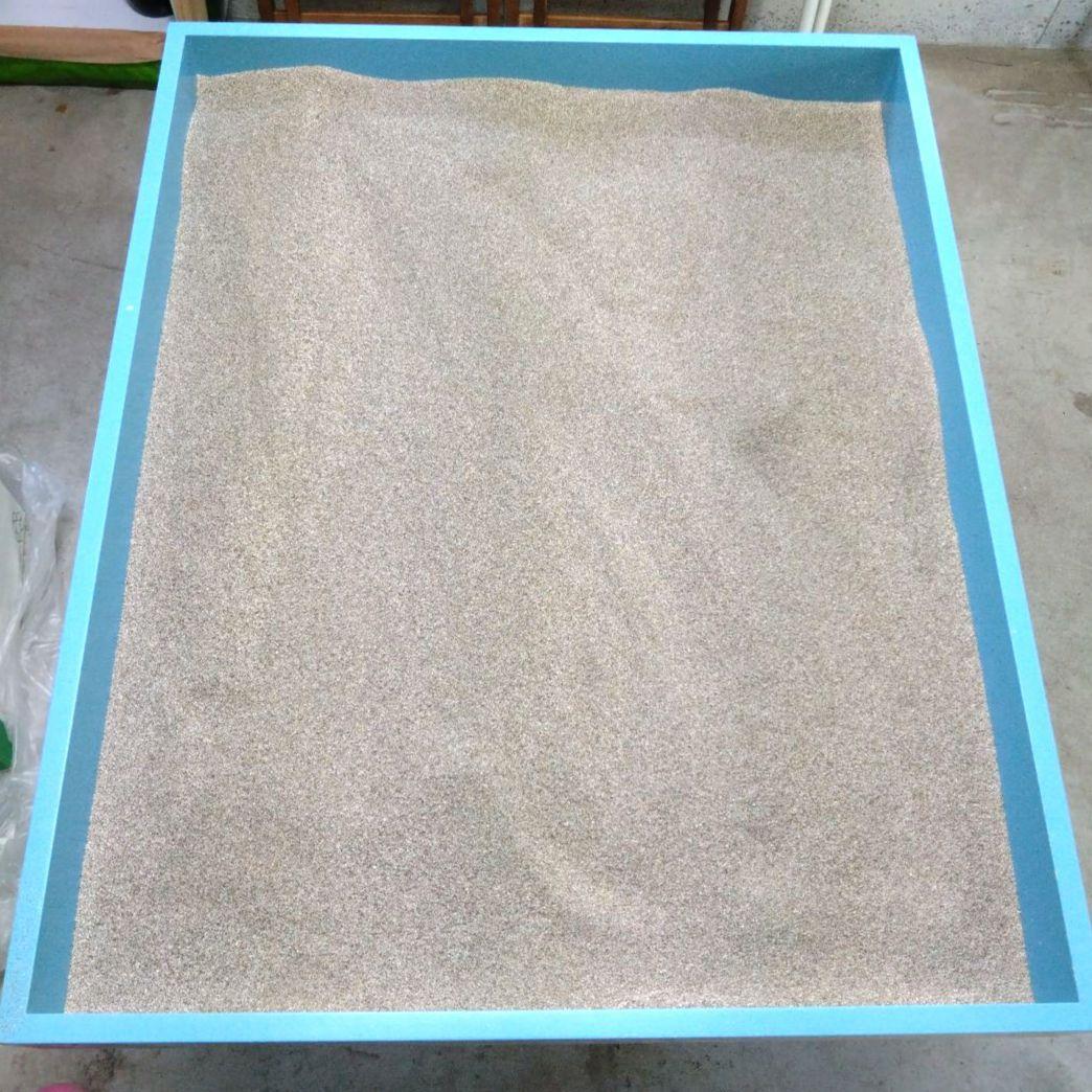 箱庭療法　箱・砂