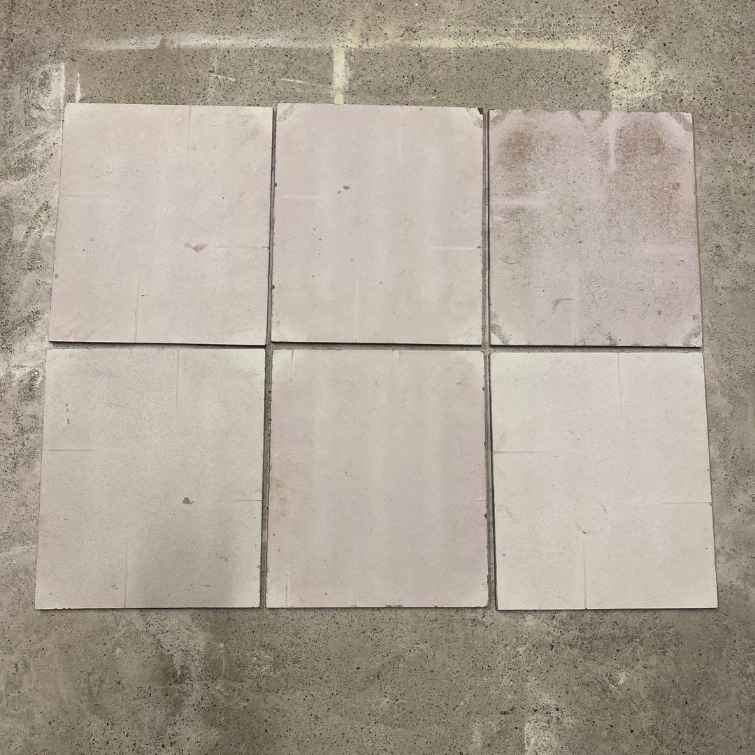 【中古品】陶芸　棚板35×30　6枚組(スリットあり)①