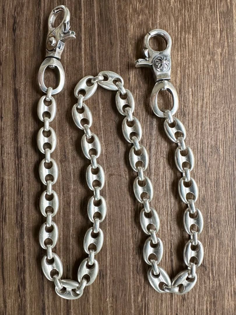 メキシカン　マリーンチェーンウォレットダブルクリップ