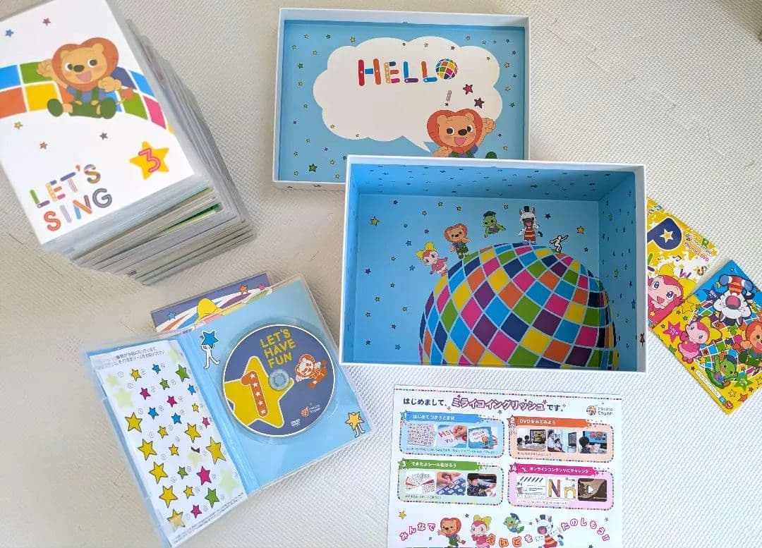 【最新版】ミライコ イングリッシュ ボックスセット